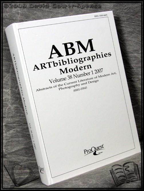 ARTBIBLIOGRAPHIES MODERN (ABM)